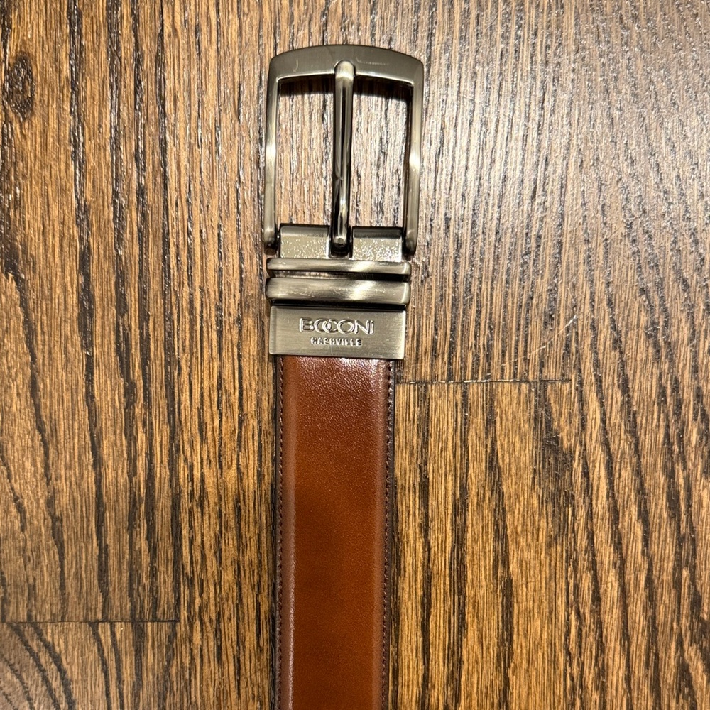 Boconi Brown Leather Belt